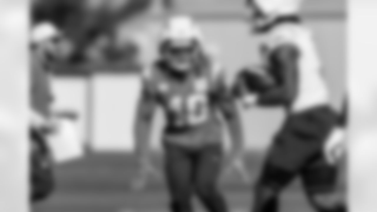 The Los Angeles Chargers practice on Wednesday, December 10, 2025 at The Bolt in El Segundo, CA.