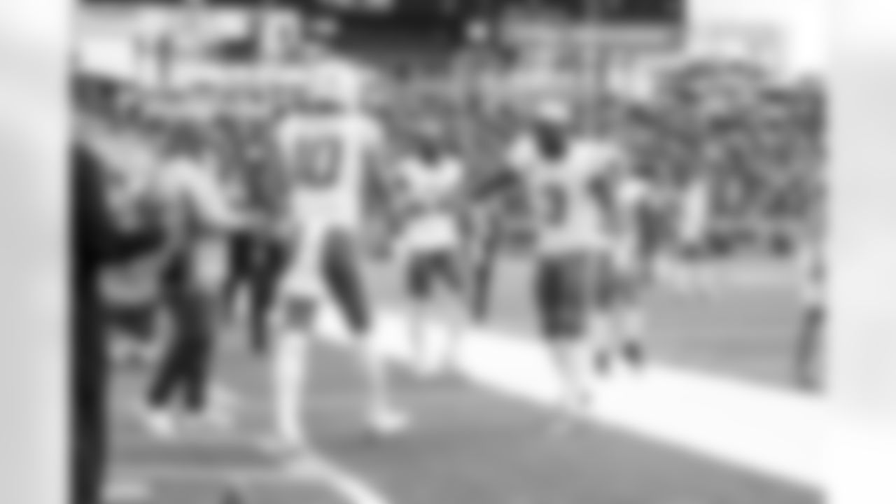 QB Justin Herbert (10) and S Derwin James Jr. (3)