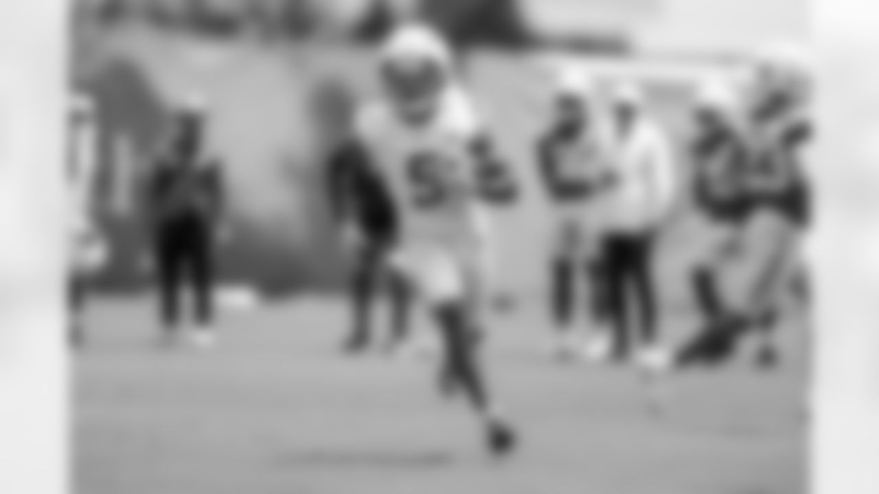 Los Angeles Chargers players participate in Phase 3 of the offseason program on Thursday, June 5, 2025 at The Bolt in El Segundo, CA.