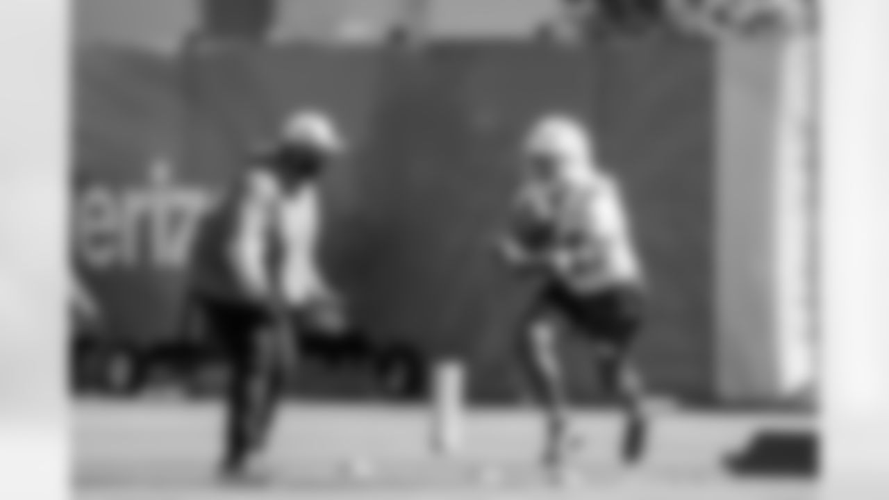 The Los Angeles Chargers practice on Wednesday, October 29, 2025 at The Bolt in El Segundo, CA.