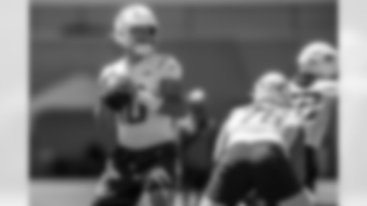The Los Angeles Chargers practice at Training Camp on Wednesday, August 20, 2025 at The Bolt in El Segundo, CA.