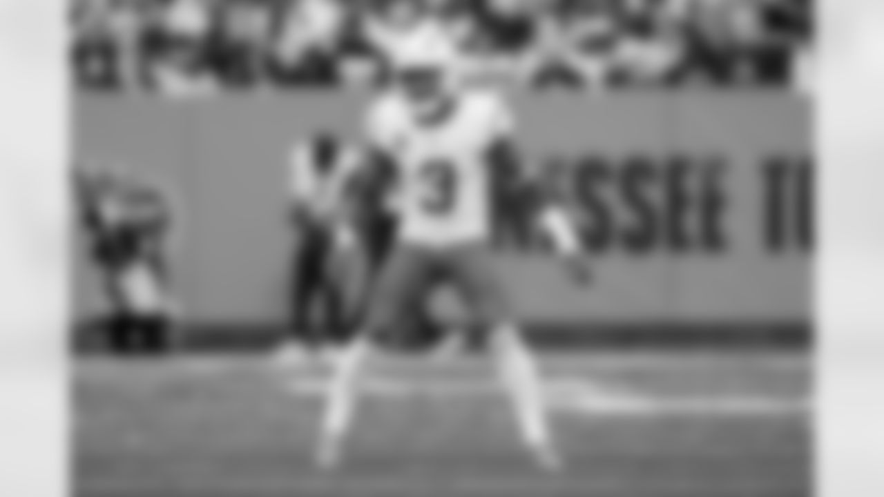 Chargers S Derwin James, Jr. (#3) in action during their Pro Bowl season.