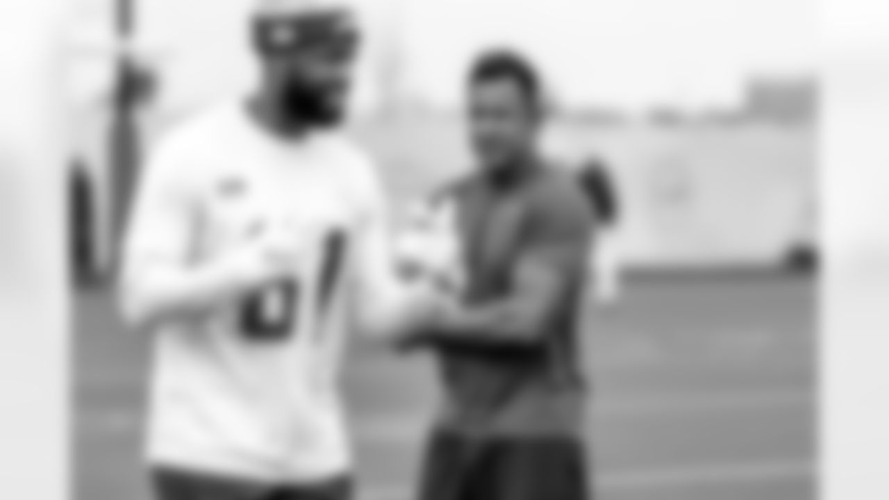 Los Angeles Chargers players participate in Phase 2 of the offseason program on Monday, May 5, 2025 at The Bolt in El Segundo, CA.