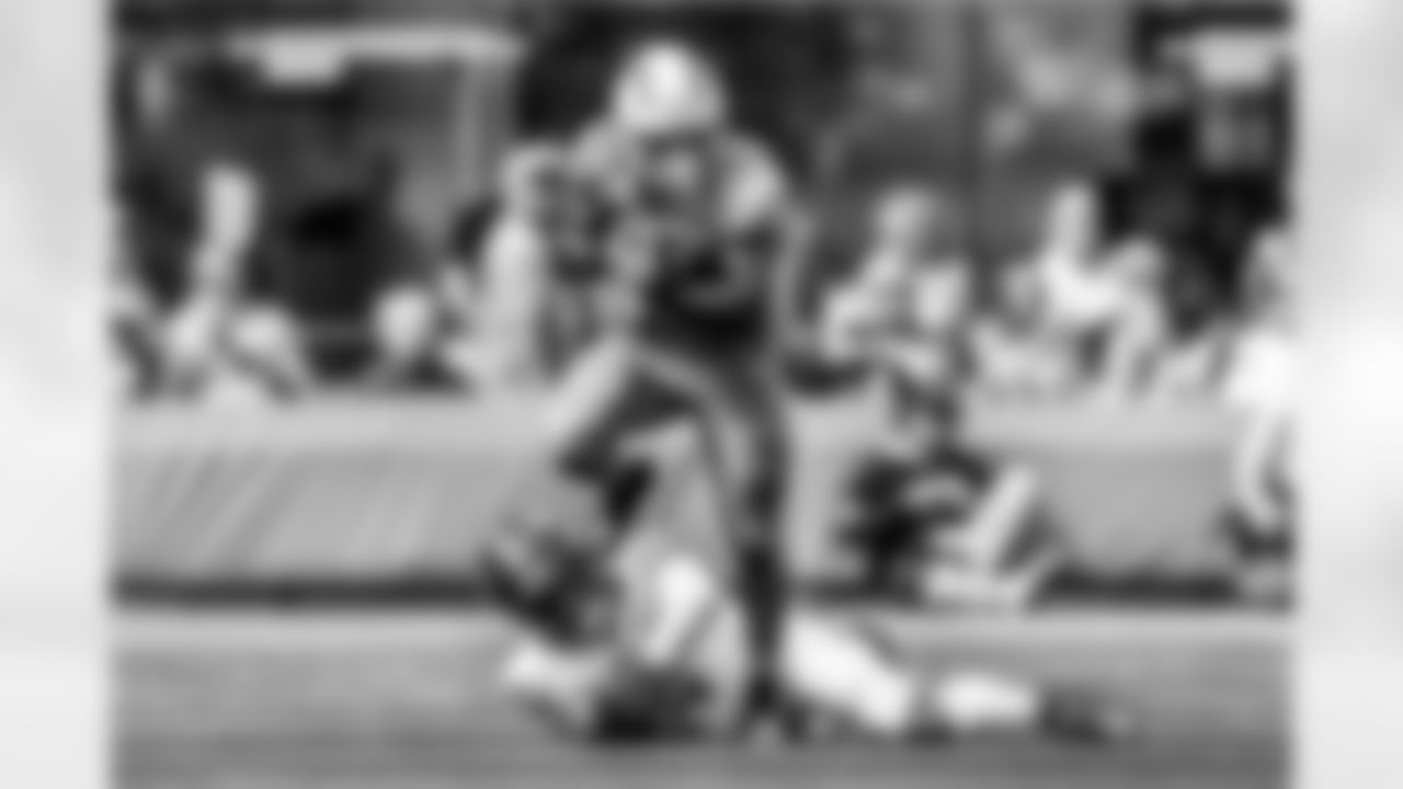 Take a look back at the Chargers Week 5 matchup with the Commanders in monochrome!