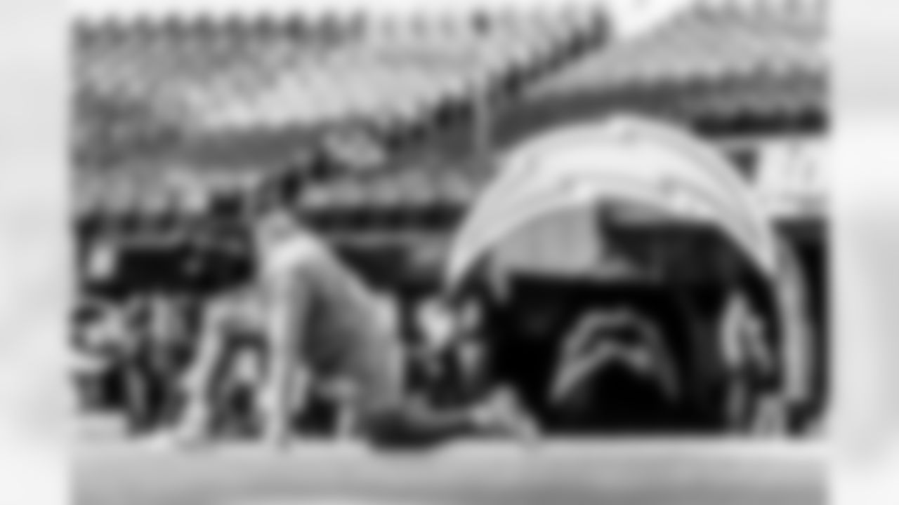 Take a look back at the Chargers Week 5 matchup with the Commanders in monochrome!