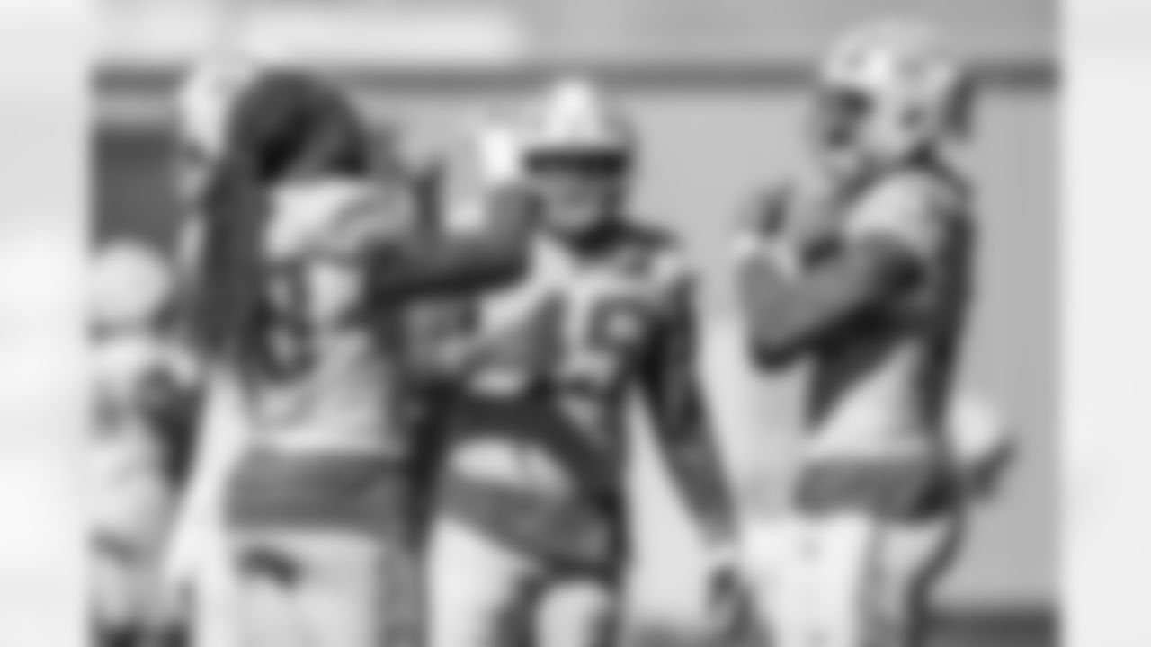 The Los Angeles Chargers practice on Wednesday, October 15, 2025 at The Bolt in El Segundo, CA.