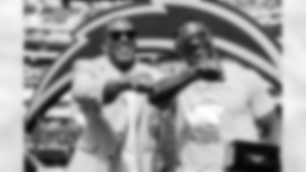 Chargers Legend Antonio Gates and Chargers Legend LaDainian Tomlinson