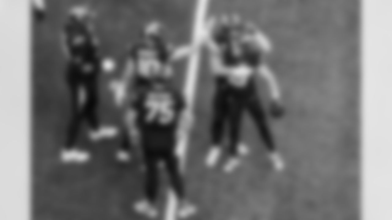 QB Justin Herbert (10), C Bradley Bozeman (75) and WR Ladd McConkey (15)