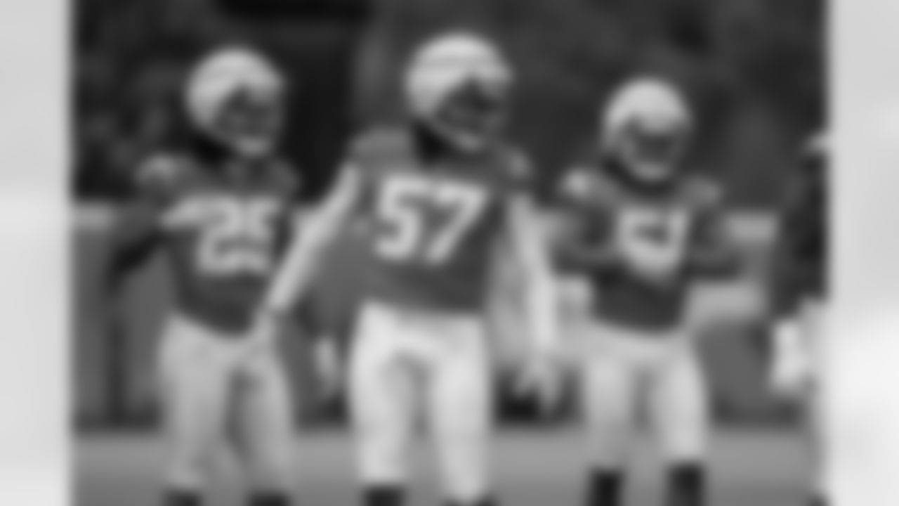 The Los Angeles Chargers hold Rookie Mini-Camp on Saturday, May 11, 2024 at Hoag Performance Center in Costa Mesa, CA.