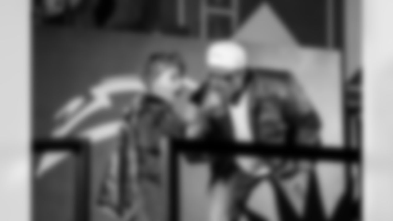 Fans gather at The Bolt for the Fan Rally + Drone Show on Friday January 9th, 2025