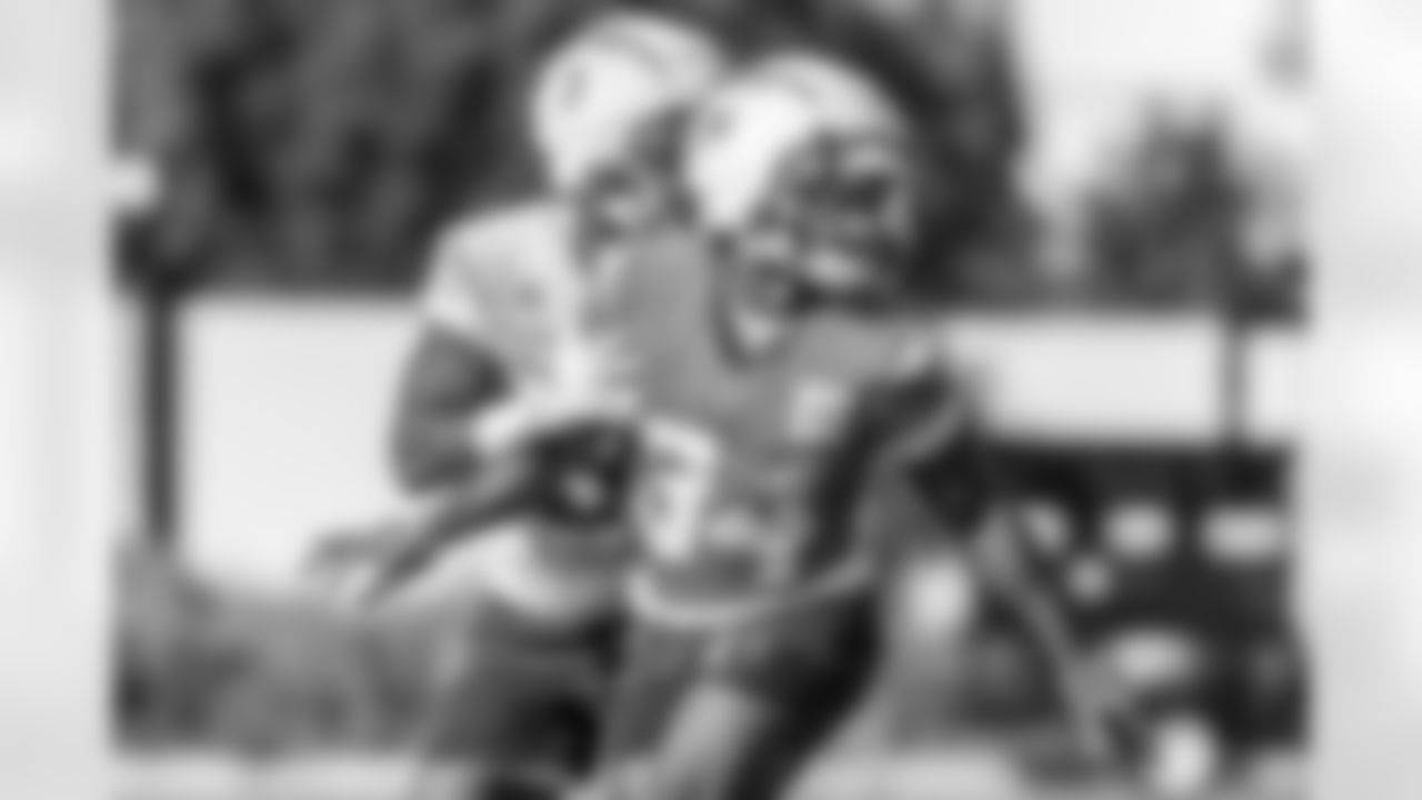 The Los Angeles Chargers practice on Thursday, November 6, 2025 at The Bolt in El Segundo, CA.