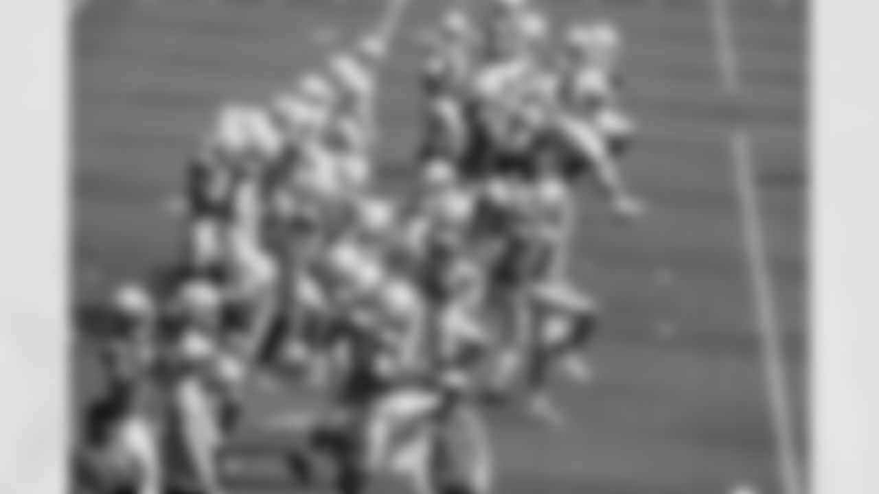 The Los Angeles Chargers practice on Wednesday, October 9, 2024 at The Bolt in El Segundo, CA.