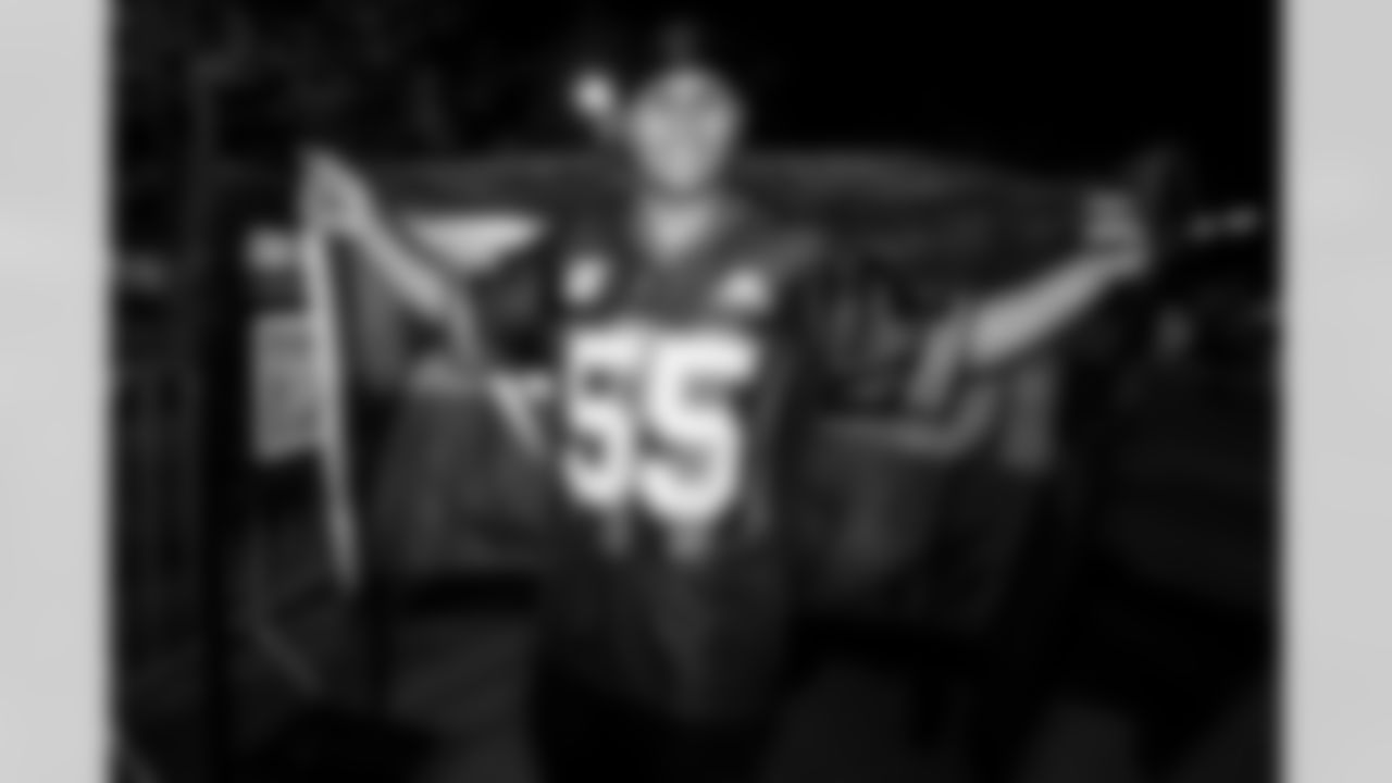 Fans gather at The Bolt for the Fan Rally + Drone Show on Friday January 9th, 2025