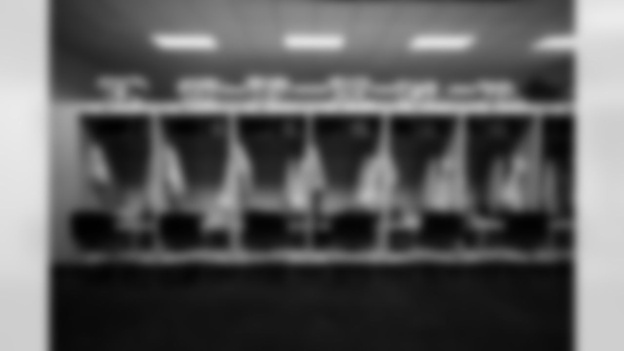 DL Otito Ogbonnia (93), DL Justin Eboigbe (92), DL Da'Shawn Hand (91), DL Teair Tart (90), OLB Kyle Kennard (54) and OLB Bud Dupree (48)