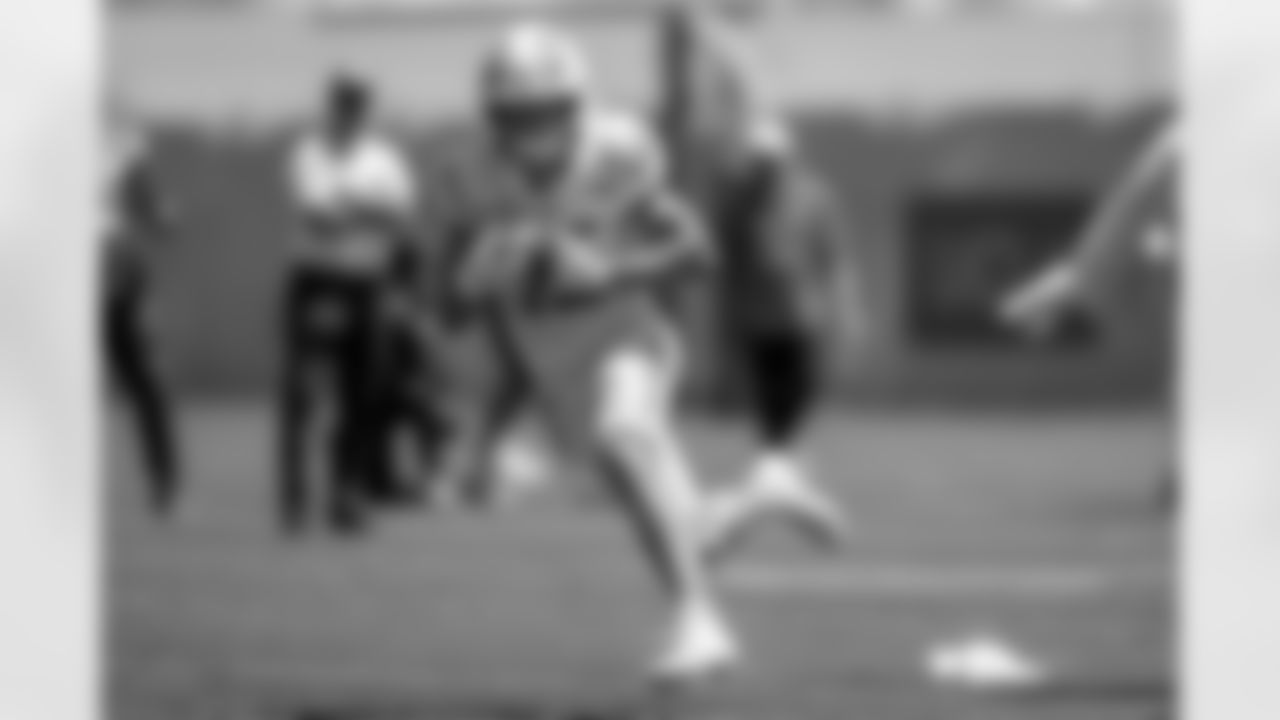 The Los Angeles Chargers practice at Training Camp on Monday, August 18, 2025 at The Bolt in El Segundo, CA.