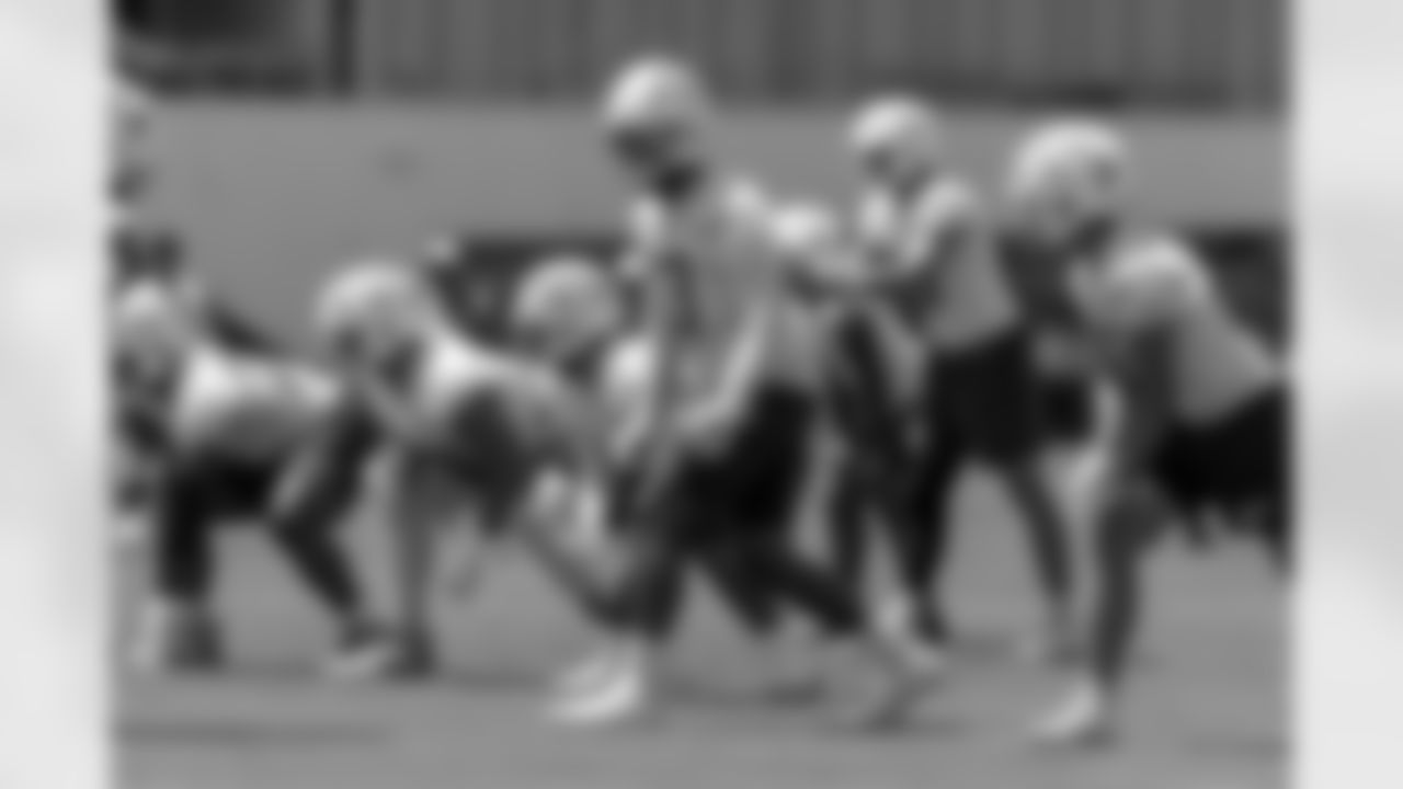 The Los Angeles Chargers practice at Training Camp on Thursday, August 21, 2025 at The Bolt in El Segundo, CA.