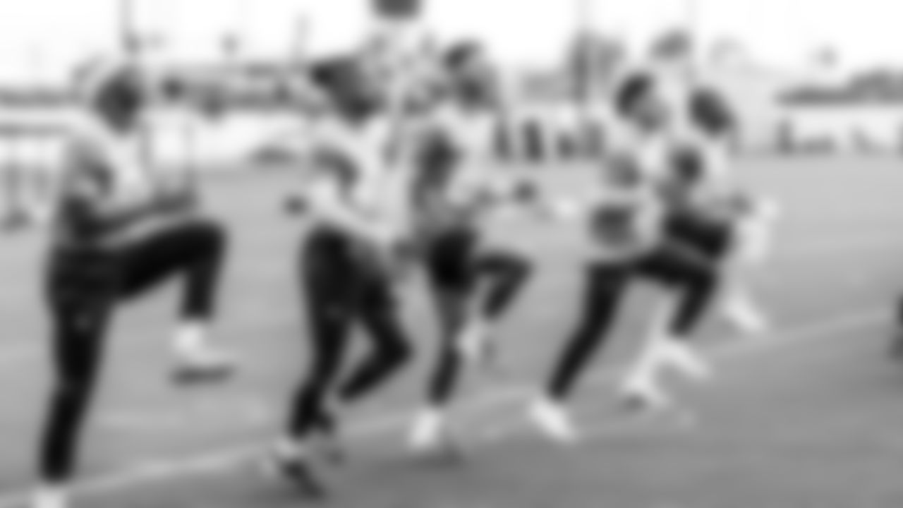 Los Angeles Chargers players participate in Phase 2 of the offseason program on Monday, May 5, 2025 at The Bolt in El Segundo, CA.