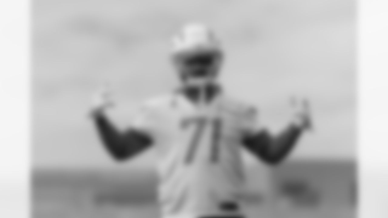 The Los Angeles Chargers practice on Friday, January 5, 2024 at Hoag Performance Center in Costa Mesa, CA.
