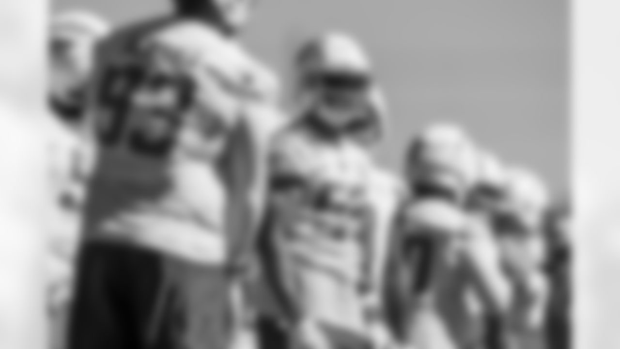 The Los Angeles Chargers practice on Friday, October 17, 2025 at The Bolt in El Segundo, CA.