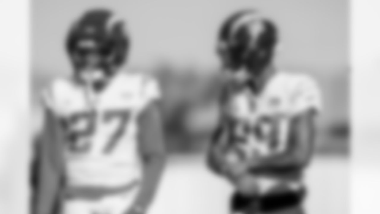 The Los Angeles Chargers practice on Tuesday, November 25, 2025 at The Bolt in El Segundo, CA.