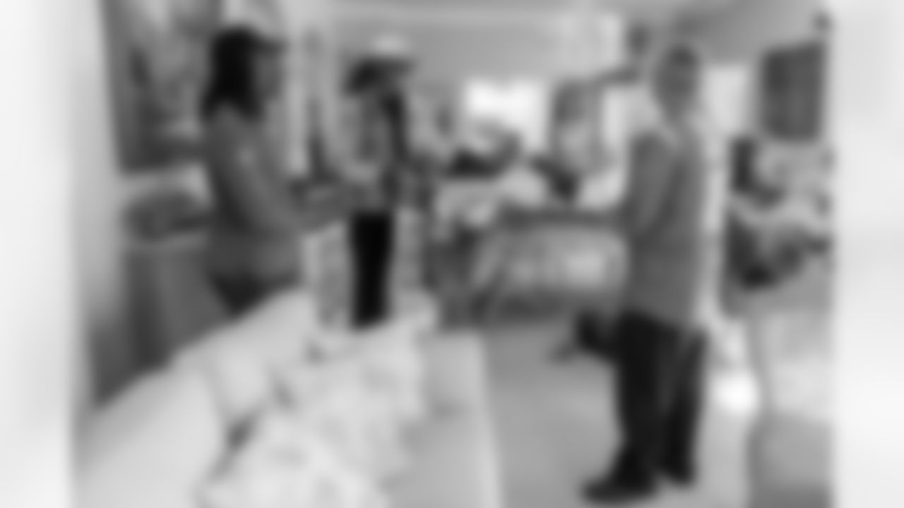 The Los Angeles Chargers surprise their 2025 Fan of the Year on Tuesday, October 28, 2025 in San Diego, CA.