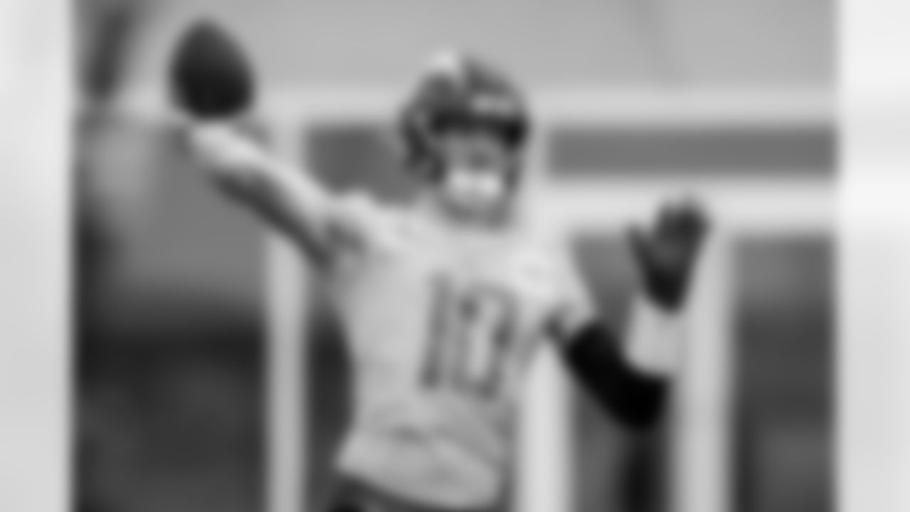 The Los Angeles Chargers practice on Tuesday, December 23, 2025 at The Bolt in El Segundo, CA.