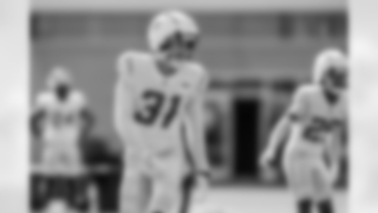The Los Angeles Chargers practice on Wednesday, November 6, 2024 at The Bolt in El Segundo, CA.