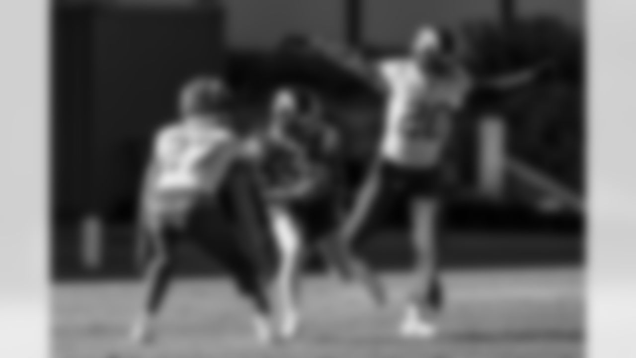 The Los Angeles Chargers practice on Wednesday, November 26, 2025 at The Bolt in El Segundo, CA.