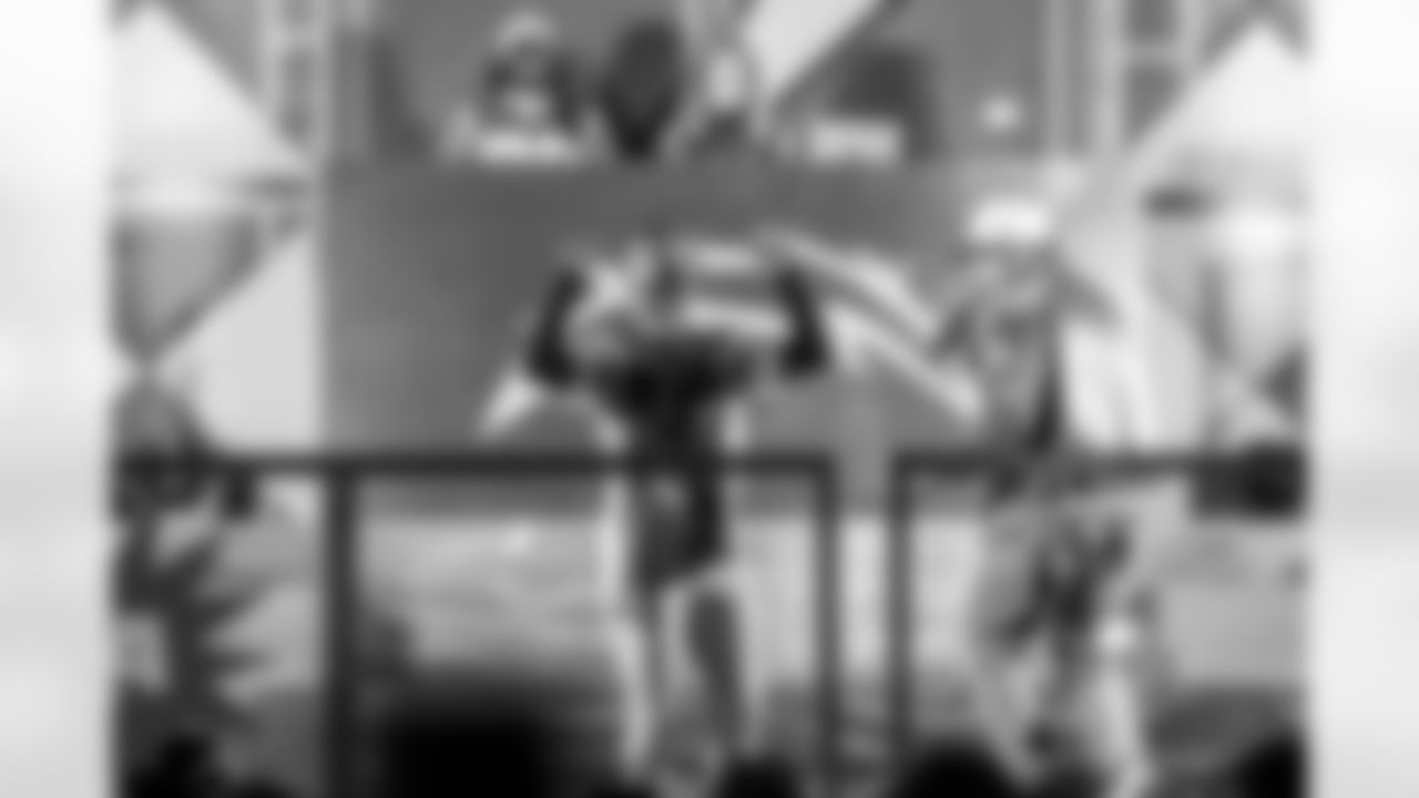 Fans gather at The Bolt for the Fan Rally + Drone Show on Friday January 9th, 2025