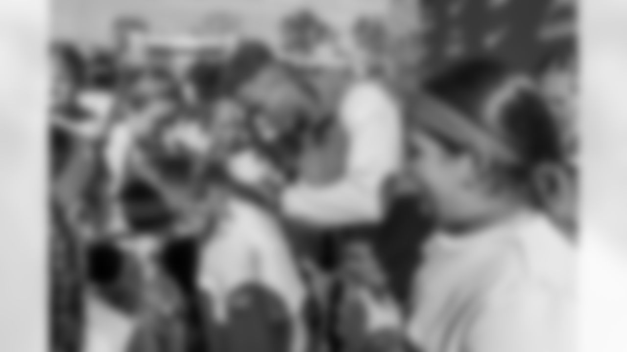 The Los Angeles Chargers host a girls flag football camp on Tuesday, December 02, 2025 at St. Joseph High School in Lakewood, CA.