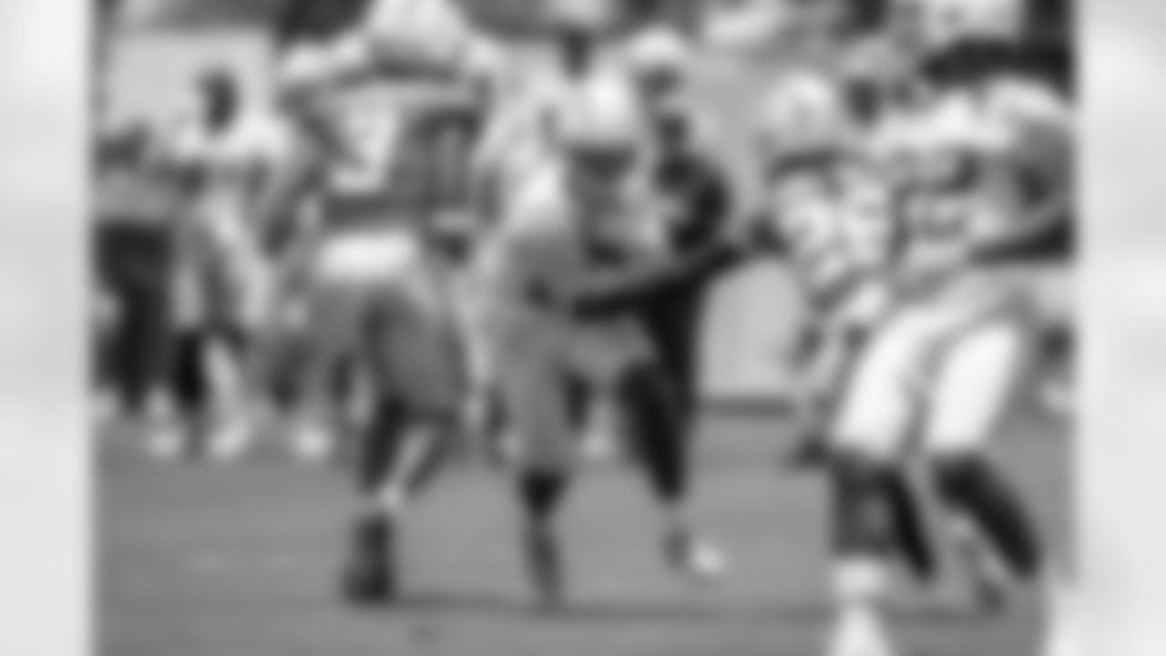 The Los Angeles Chargers hold Mandatory Mini-Camp on Thursday, June 12, 2025 at The Bolt in El Segundo, CA.