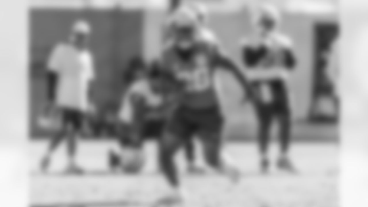 The Los Angeles Chargers practice on Thursday, December 4, 2025 at The Bolt in El Segundo, CA.