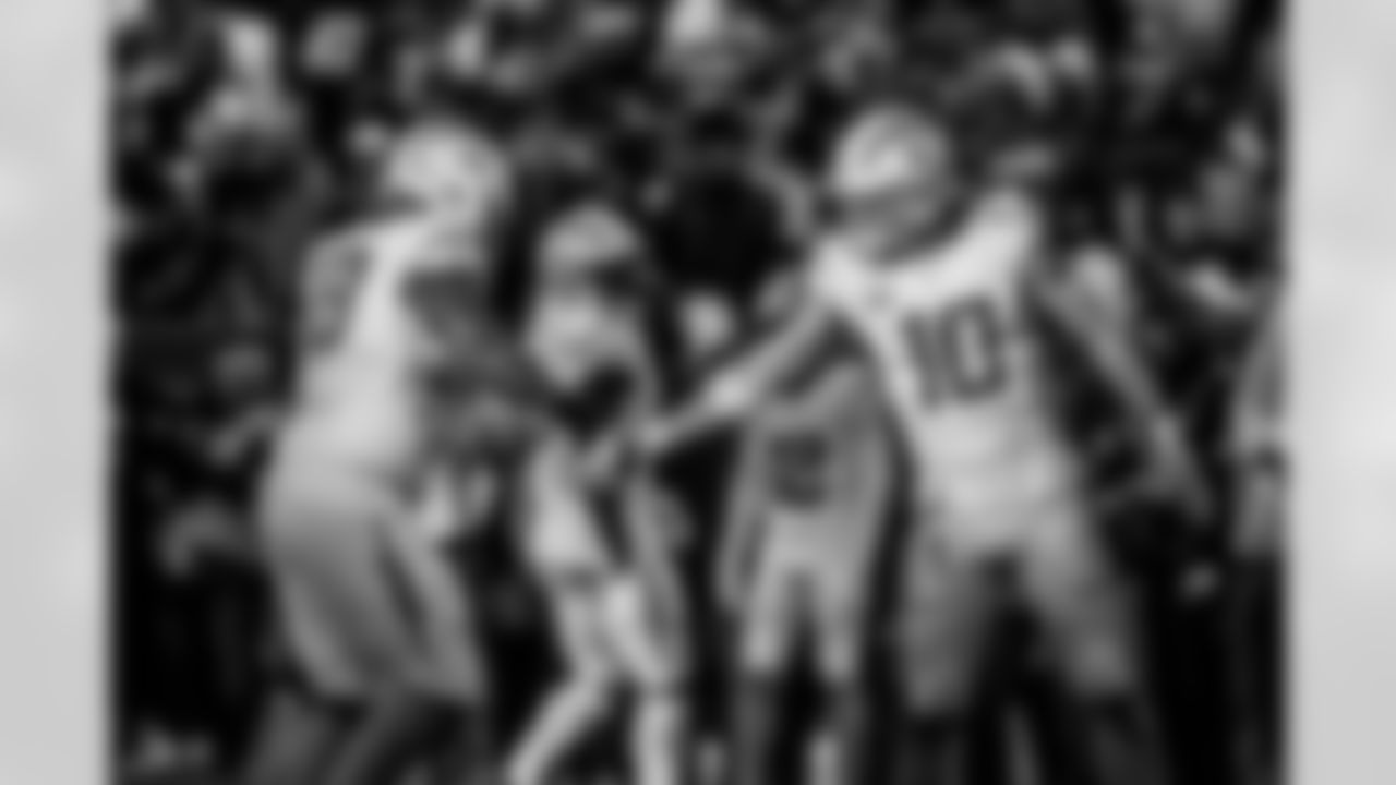 The Los Angeles Chargers play the Green Bay Packers on Sunday, November 19, 2023 at Lambeau Field in Green Bay, WI.
[FINAL SCORE: GB 23 -  LAC 20]