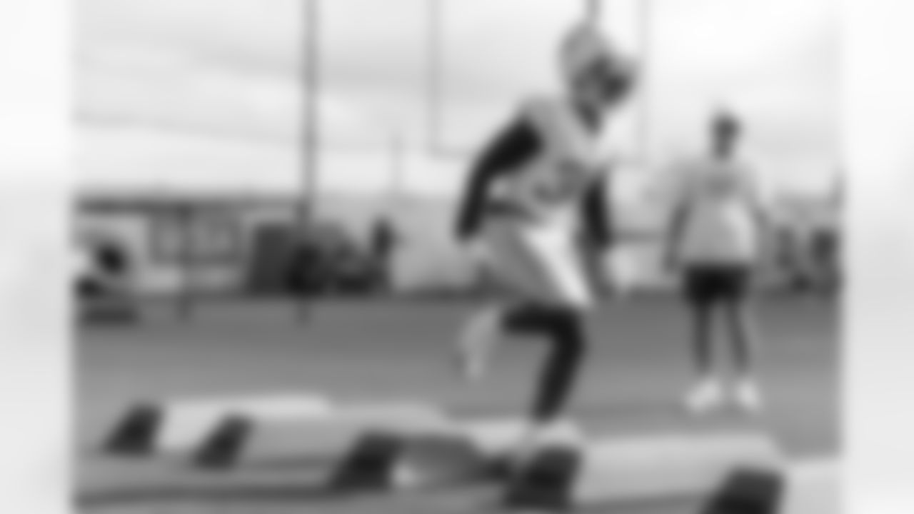 The Los Angeles Chargers practice at Training Camp on Friday, July 25, 2025 at The Bolt in El Segundo, CA.