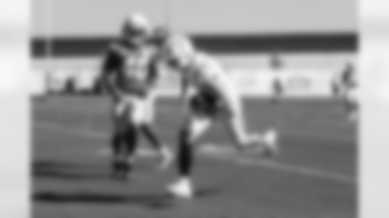 The Los Angeles Chargers practice on Tuesday, October 28, 2025 at The Bolt in El Segundo, CA.