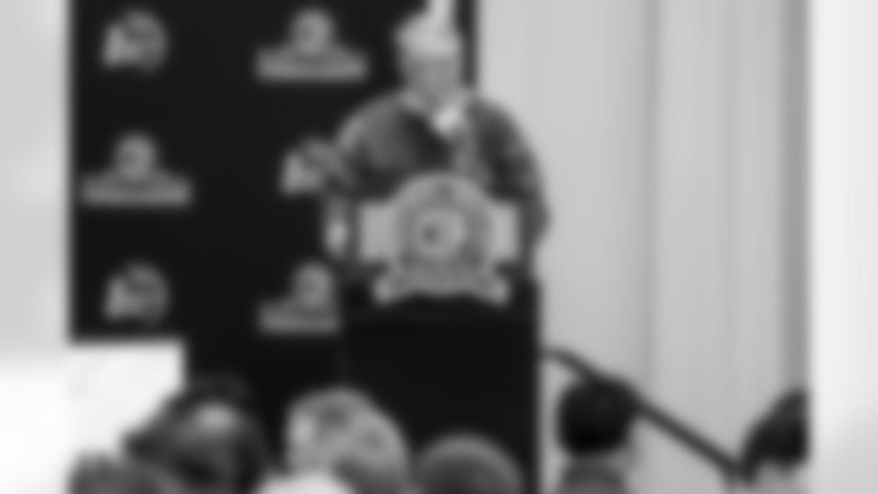 The Los Angeles Chargers participate in the 49th CIF-SS-Ford Championship Luncheon on Tuesday, November 25, 2025 at The Grand in Long Beach, CA.