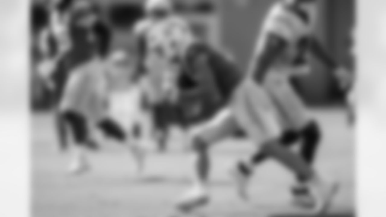 The Los Angeles Chargers practice on Wednesday, November 6, 2024 at The Bolt in El Segundo, CA.