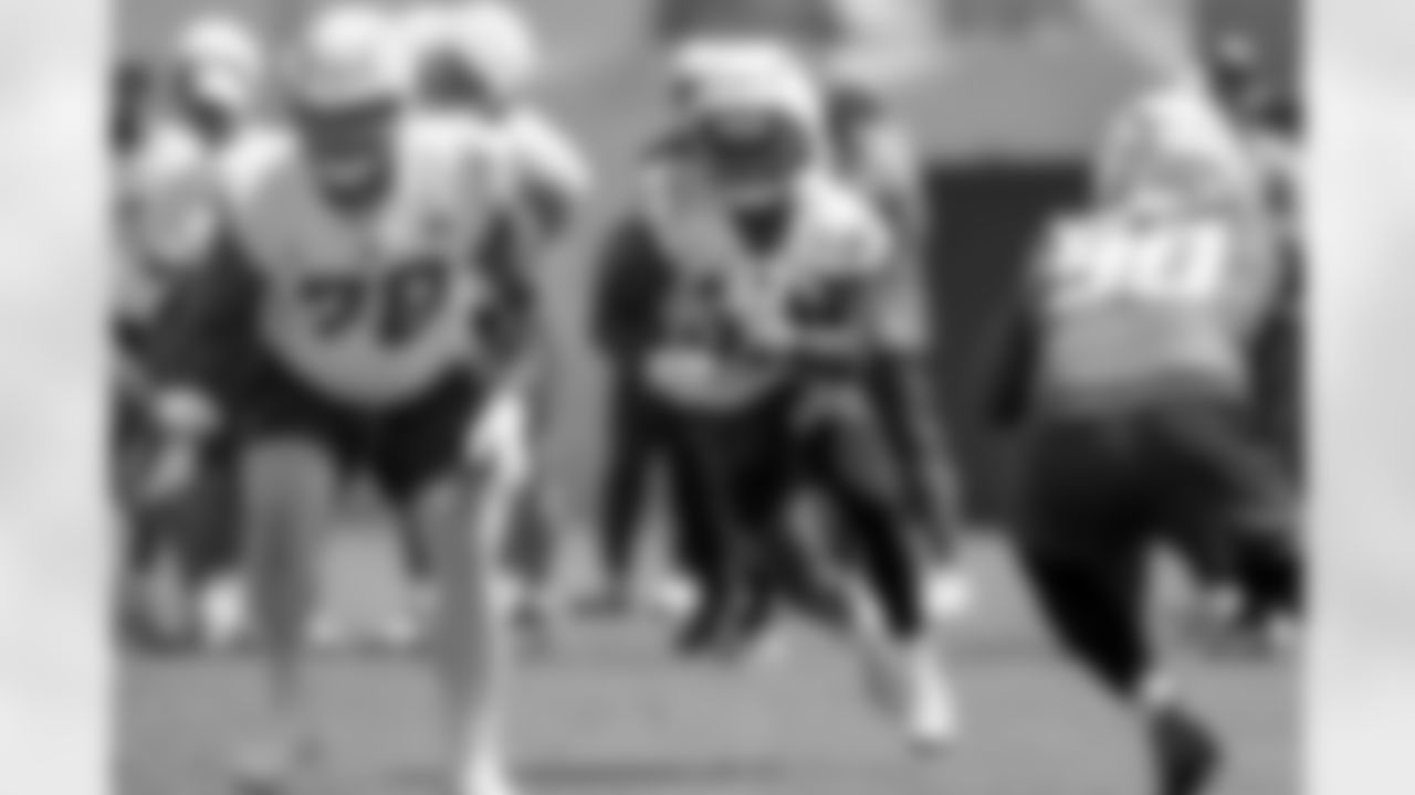 The Los Angeles Chargers practice at Training Camp on Thursday, August 21, 2025 at The Bolt in El Segundo, CA.