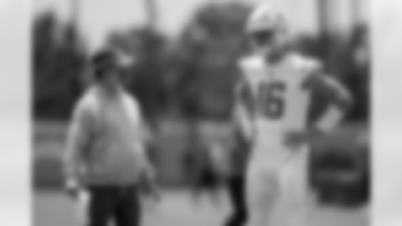 The Los Angeles Chargers hold Rookie Mini-Camp on Saturday, May 11, 2024 at Hoag Performance Center in Costa Mesa, CA.