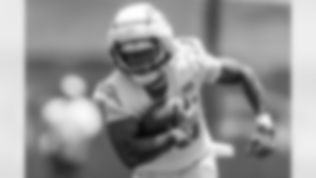 The Los Angeles Chargers hold Mandatory Mini-Camp on Thursday, June 12, 2025 at The Bolt in El Segundo, CA.