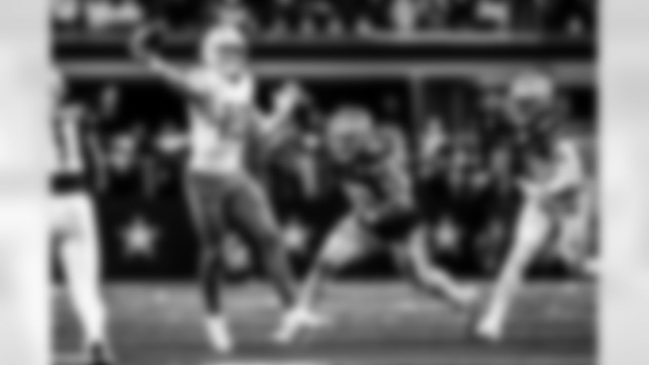 Take a look back at the Chargers Week 16 matchup with the Cowboys in monochrome.