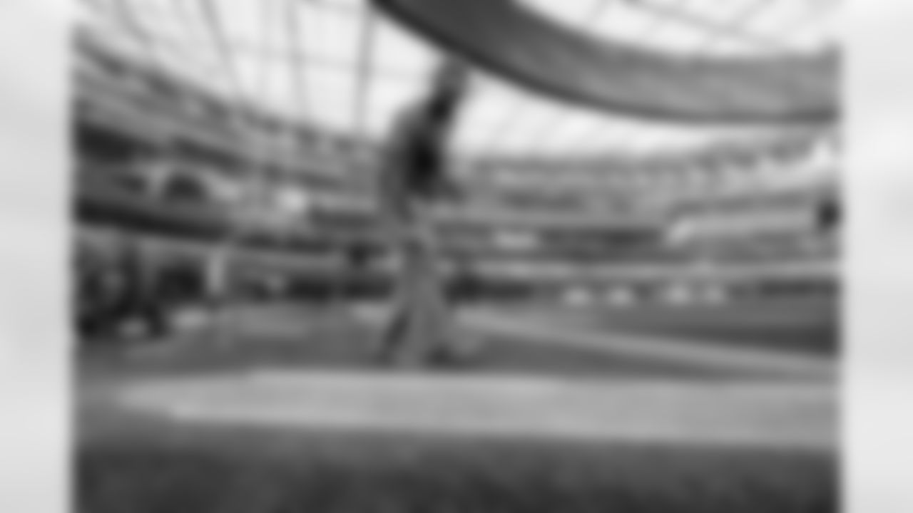 SoFi Stadium is photographed as it is converted to the 2025 Charger Power look on Friday, October 17, 2025 at SoFi Stadium in Inglewood, CA.