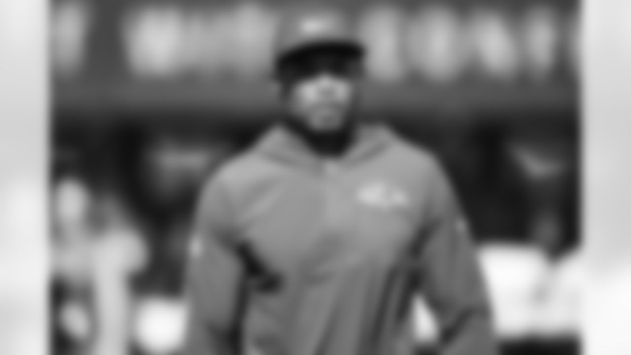 Baltimore Ravens defensive coordinator Zach Orr looks on during pre-game warm-ups before an NFL football game against the Houston Texans, Sunday, Oct. 5, 2025, in Baltimore. (AP Photo/Terrance Williams)