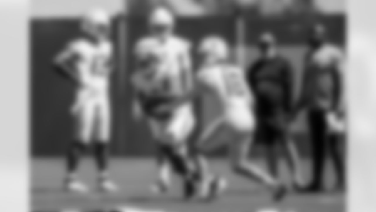 The Los Angeles Chargers hold Rookie Mini-Camp on Friday, May 9, 2025 at The Bolt in El Segundo, CA.