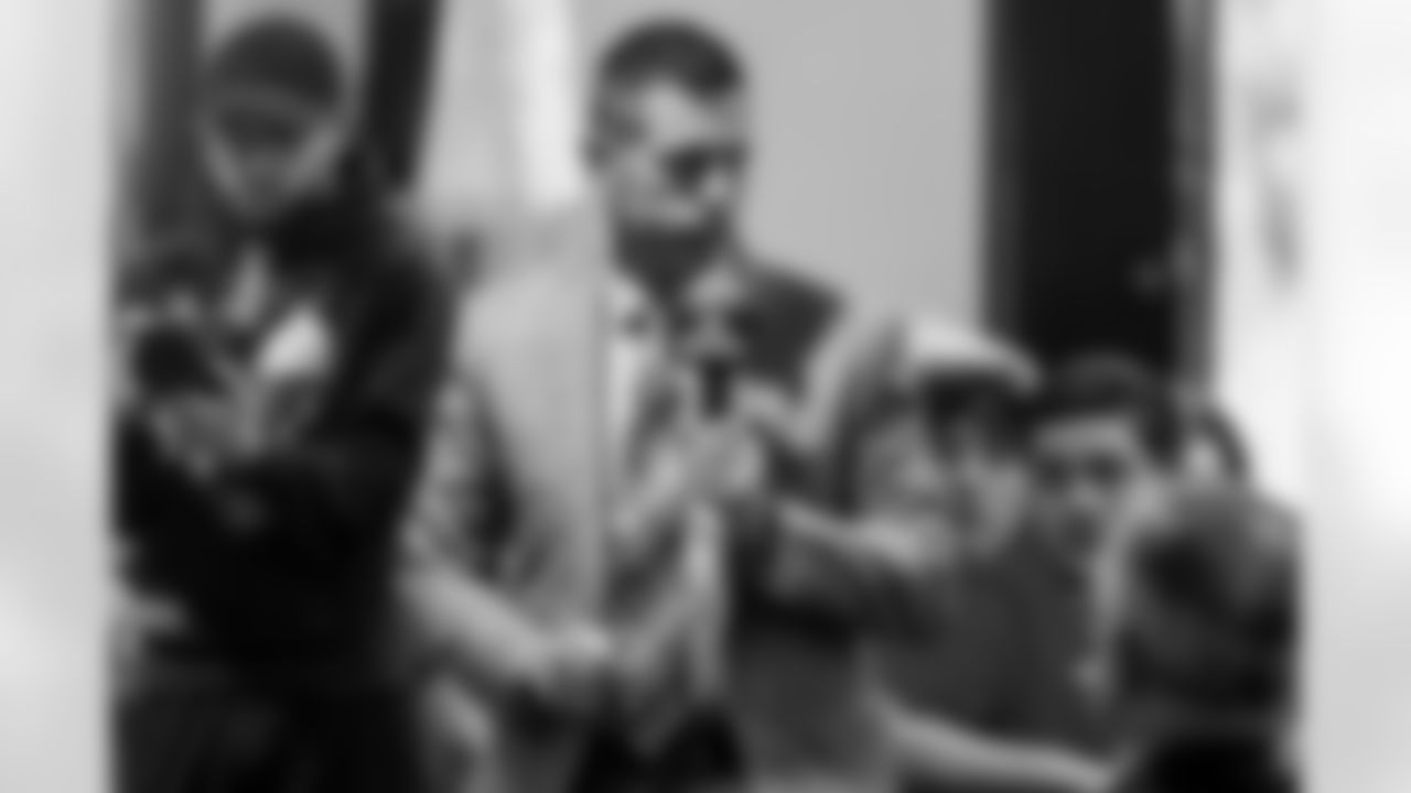 The Los Angeles Chargers participate in the 49th CIF-SS-Ford Championship Luncheon on Tuesday, November 25, 2025 at The Grand in Long Beach, CA.