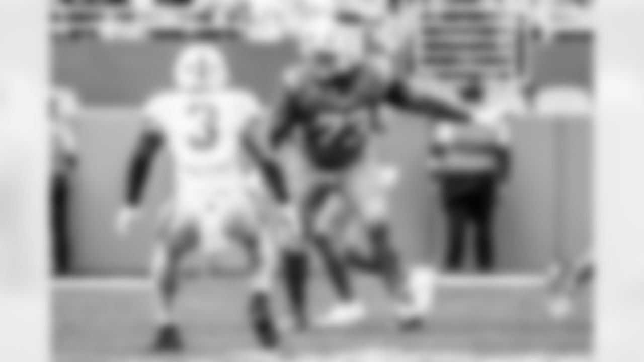 Take a look back at the Chargers Week 6 matchup with the Dolphins in monochrome!