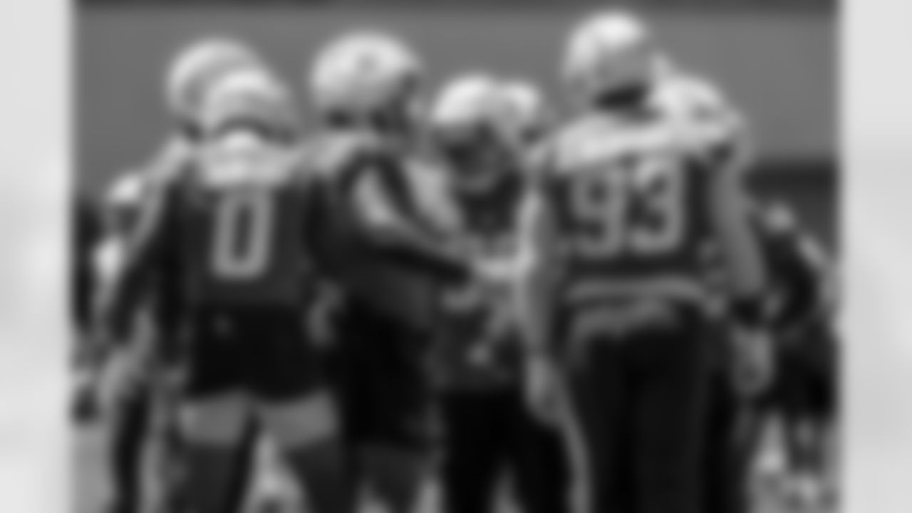 The Los Angeles Chargers practice at Training Camp on Wednesday, August 20, 2025 at The Bolt in El Segundo, CA.