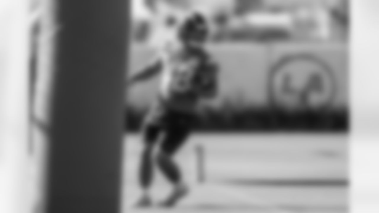 The Los Angeles Chargers practice on Friday, November 28, 2025 at The Bolt in El Segundo, CA.