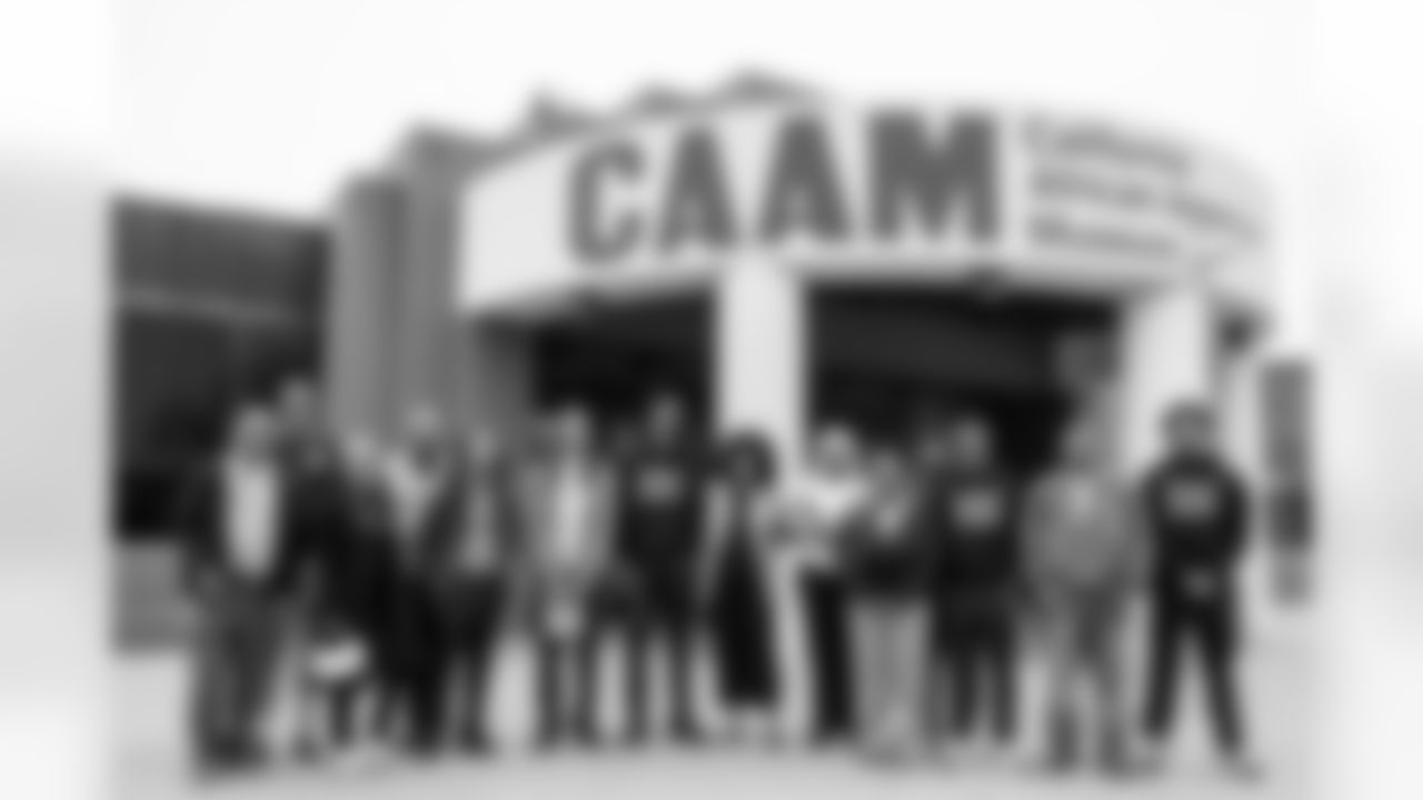 The Los Angeles Chargers hosts a Bolt Academy event on Tuesday, February 10, 2026 at the California African American Museum in Los Angeles, CA.