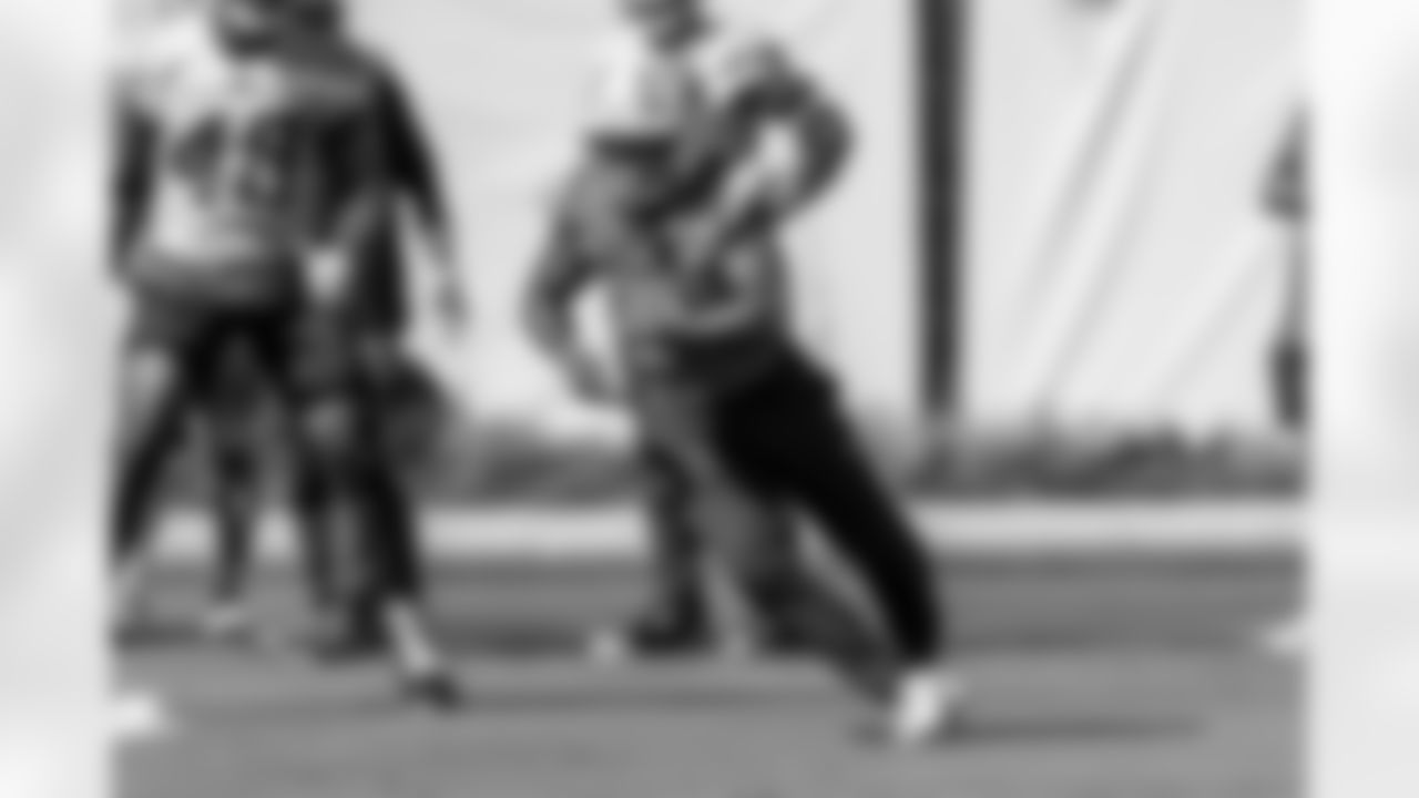 The Los Angeles Chargers practice on Thursday, October 16, 2025 at The Bolt in El Segundo, CA.